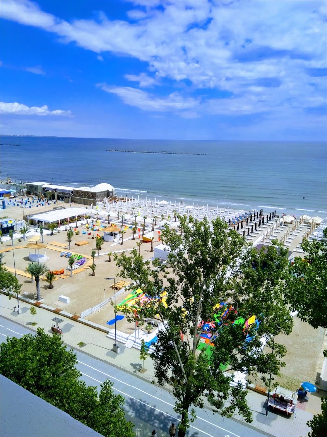 Letní pláž v Mamaii v roce 2018 | Zdroj: CK KM